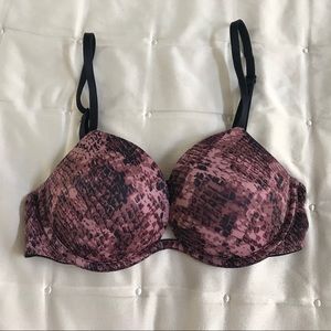 PINK Victoria’s Secret Snakeskin Bra